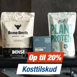 Kosttilskud - Op til 20%